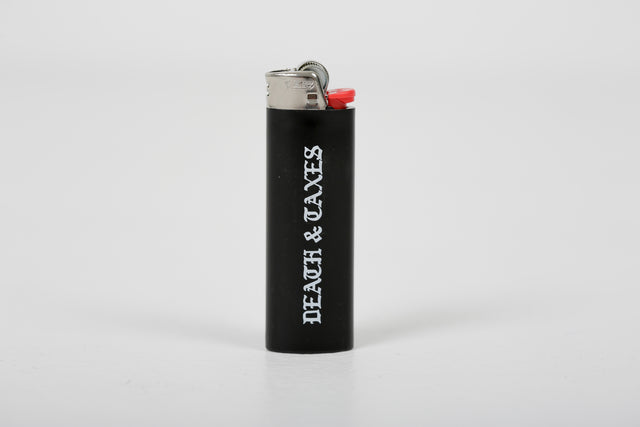 Death & Taxes Old English BIC Lighter