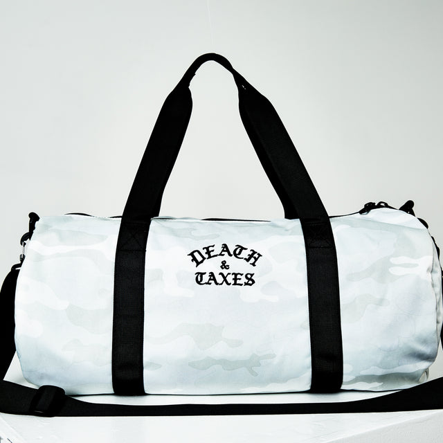 Death & Taxes Premium Duffle Bag